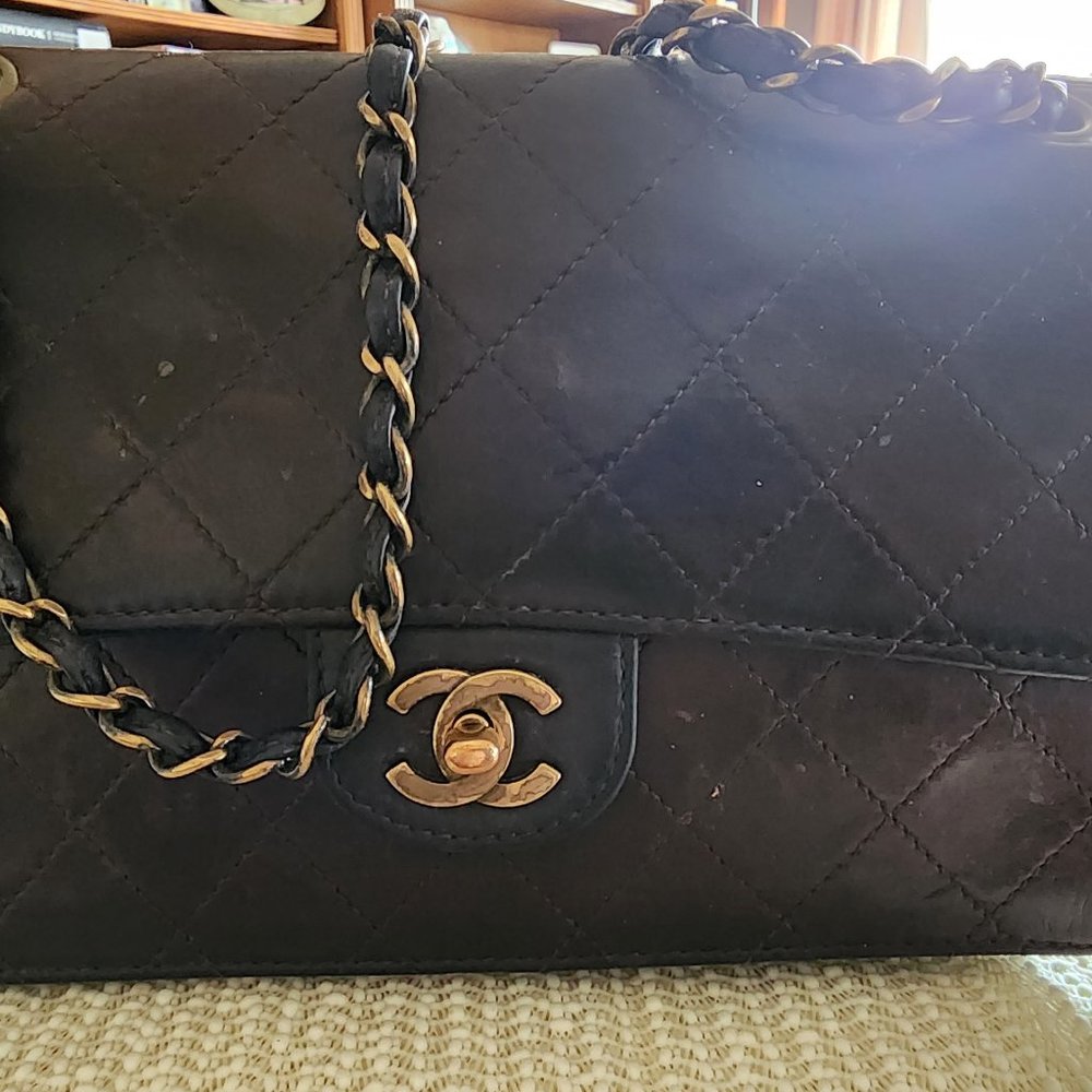 Small Prada Used Bag, Marks on bag as photographed. Authentic